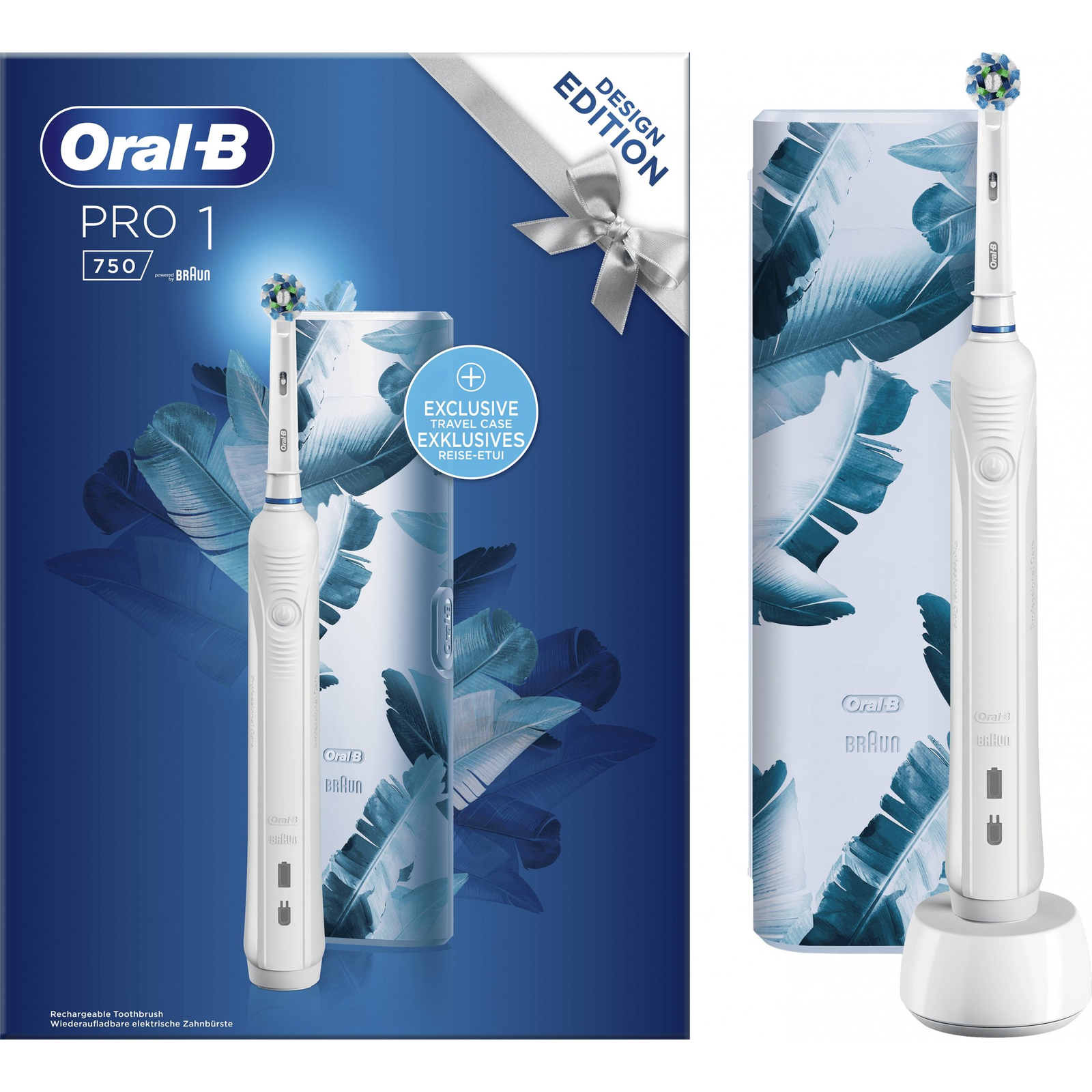 Oral-B 80337276 električna četkica za zube Odrasli Rotirajuće-oscilirajuća četkica za zube Bijelo