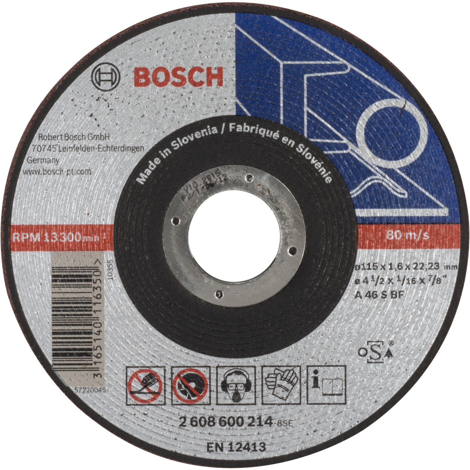 Bosch 2 608 600 214 dodatak za kutnu brusilicu