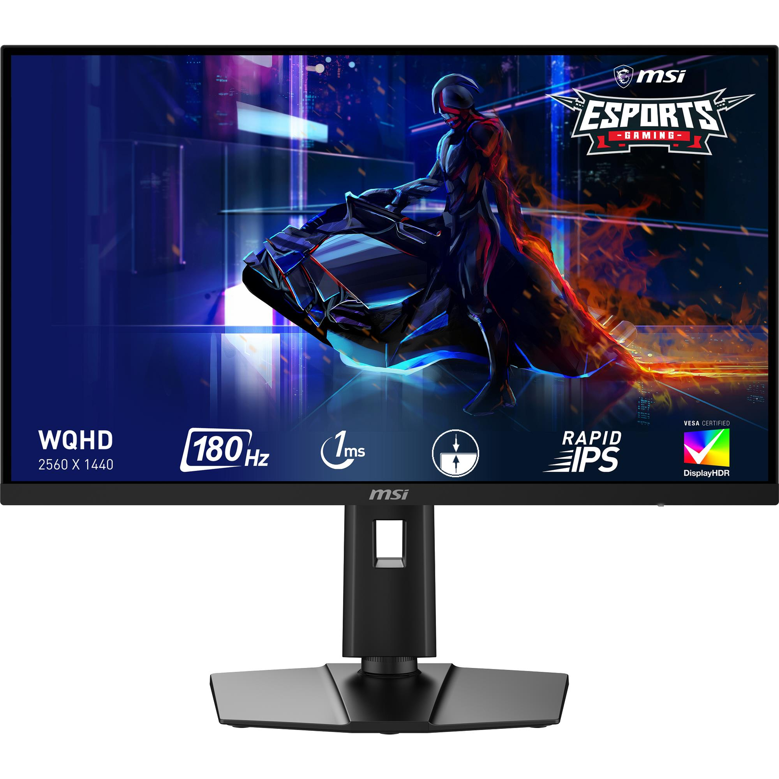 MSI G274QPF E2 računalni monitor 68,6 cm (27") 2560 x 1440 pikseli Wide Quad HD Crno