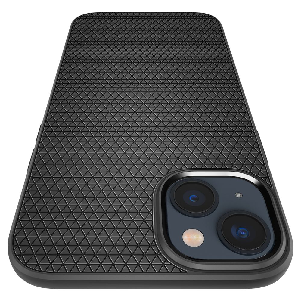 SPIGEN LIQUID AIR MASKA ZA IPHONE 14 PLUS / 15 PLUS MAT CRNA