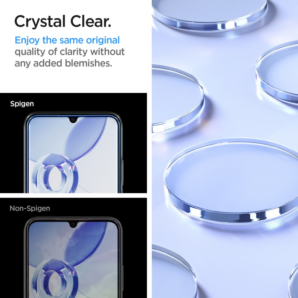 SPIGEN GLAS.TR SLIM KALJENO STAKLO 2-kom ZA SAMSUNG GALAXY A34 5G CLEAR