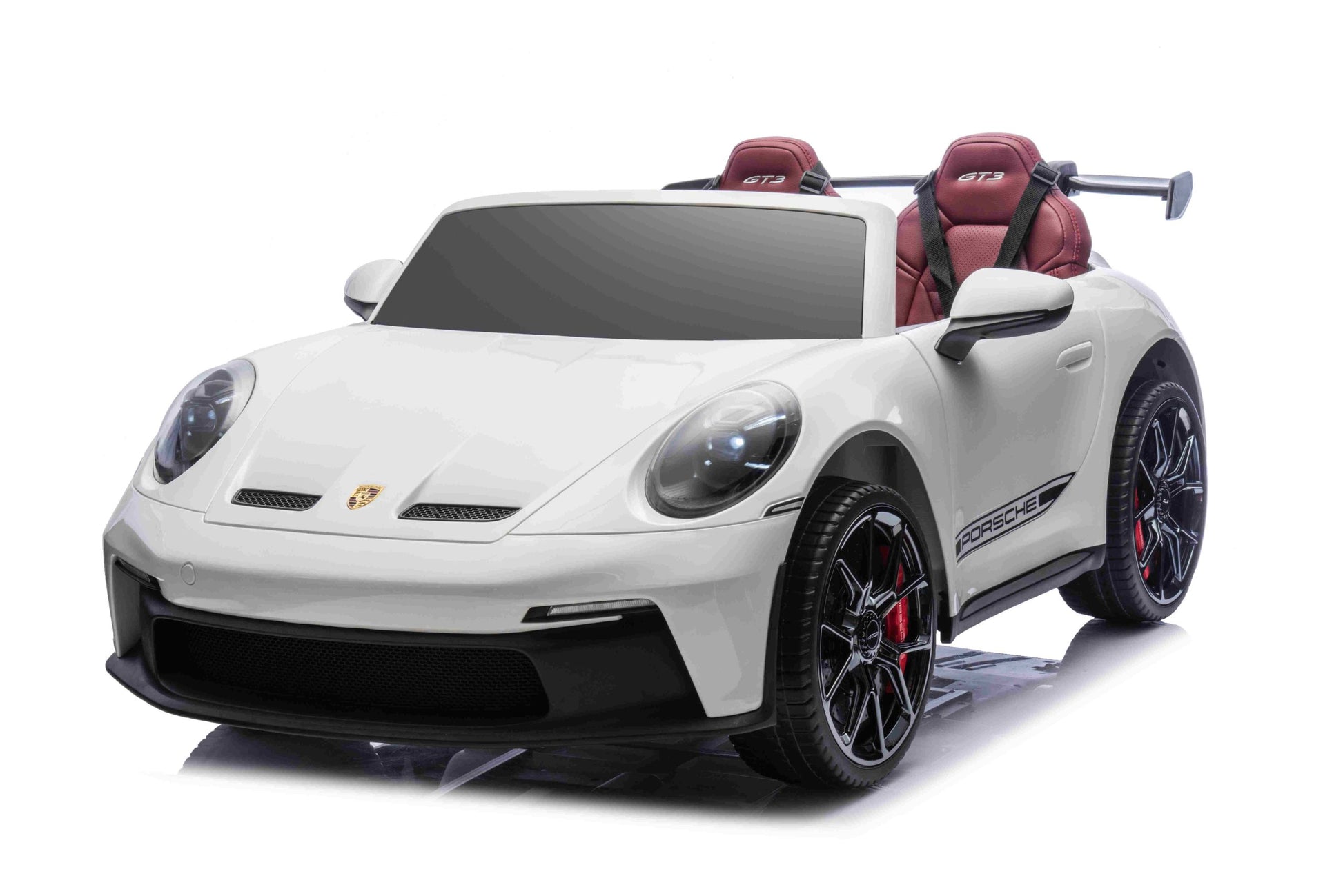 Licencirani auto na akumulator Porsche 911 GT3 4x4 STRONG - dvosjed - bijeli