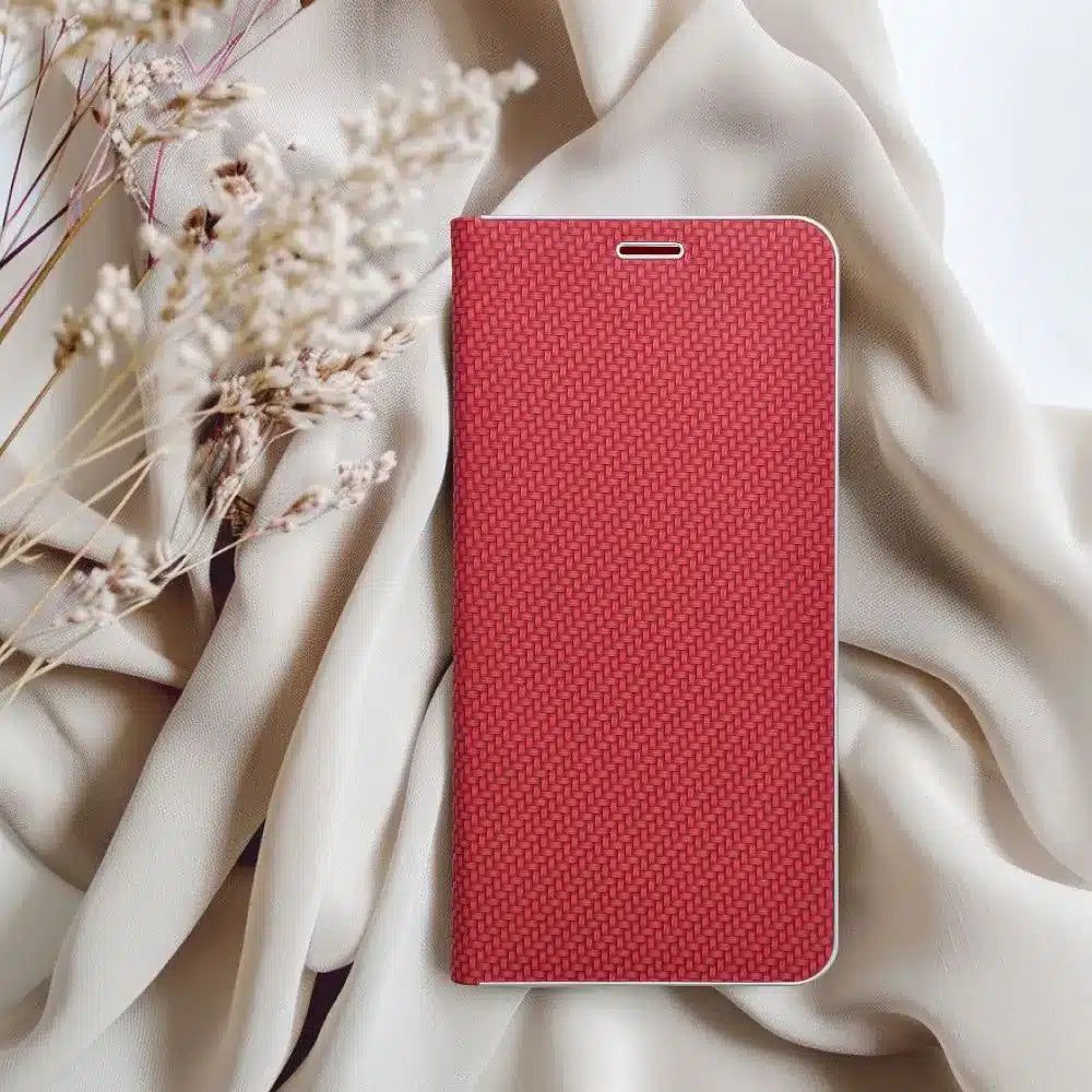 LUNA Book Carbon futrola za XIAOMI Redmi 13C / POCO C65 crvena