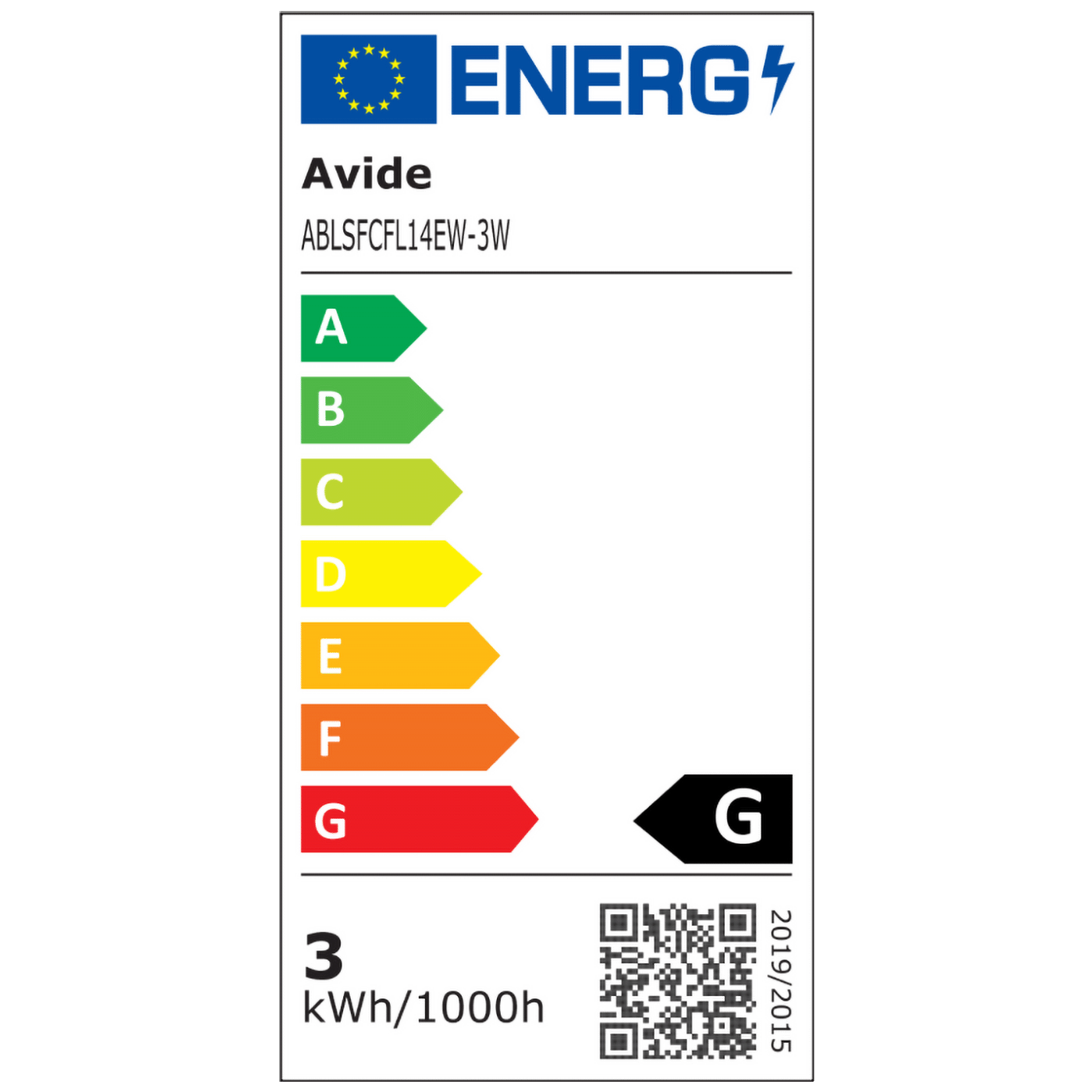 Avide Žarulja,LED 3W,E14,2700K,230V AC,topla bijela svjetlost - Soft Filament Candle Flame 3W E14