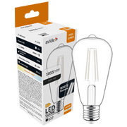 Avide Žarulja, LED 8.9W, E27, 4000K, 230V AC, bijela svjetlost - White Filament ST64 8.5W E27