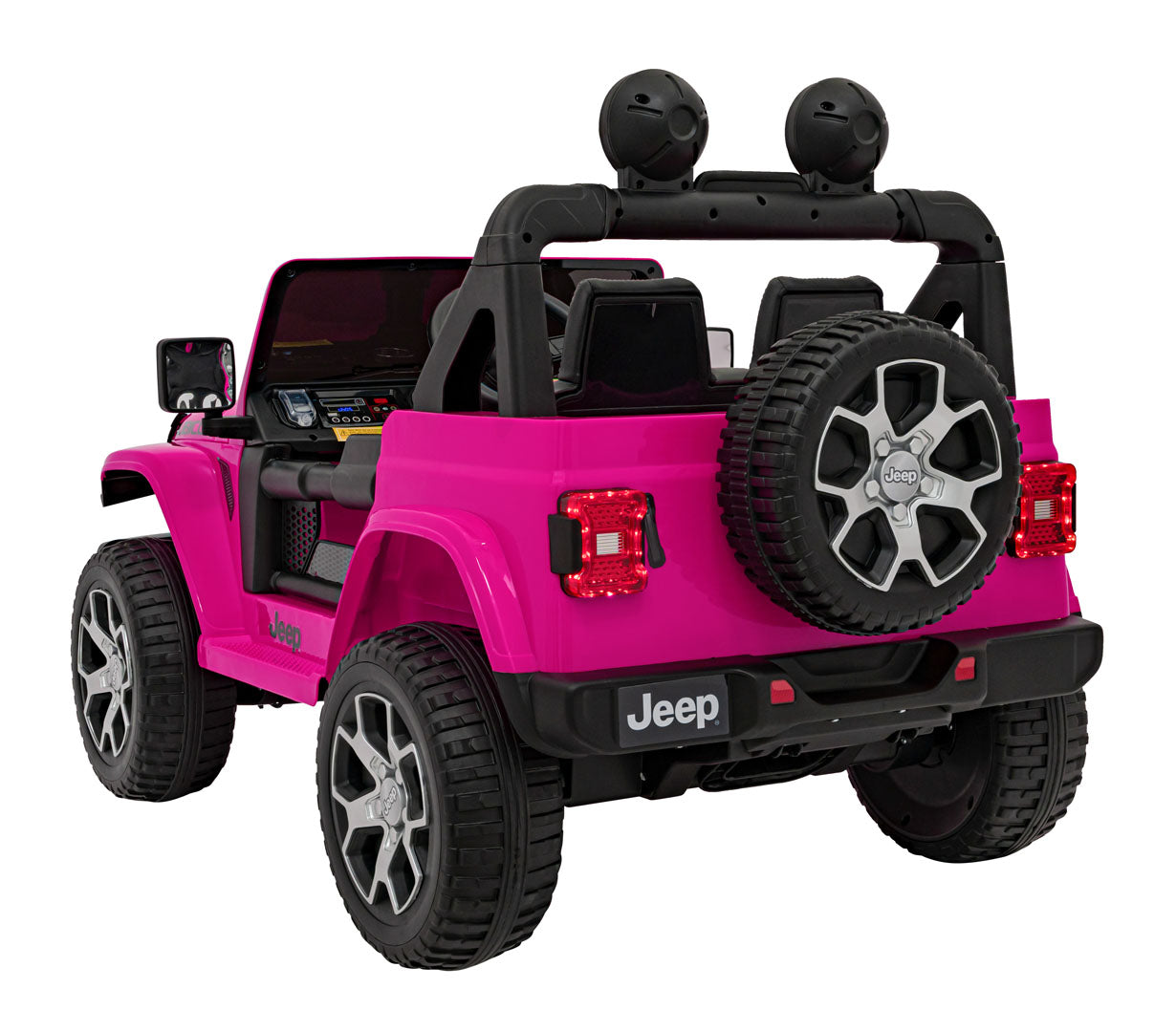 Licencirani auto na akumulator Jeep Wrangler Rubicon 4x4 - rozi