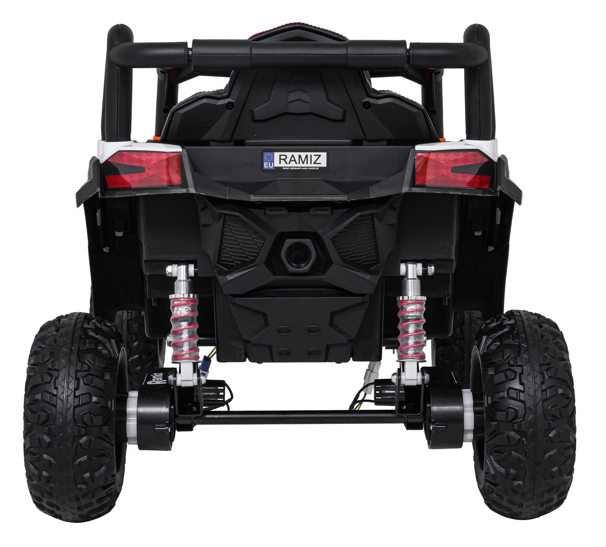 Buggy na akumulator Madman UTV-MX 4x4 - bijelo/narančasti