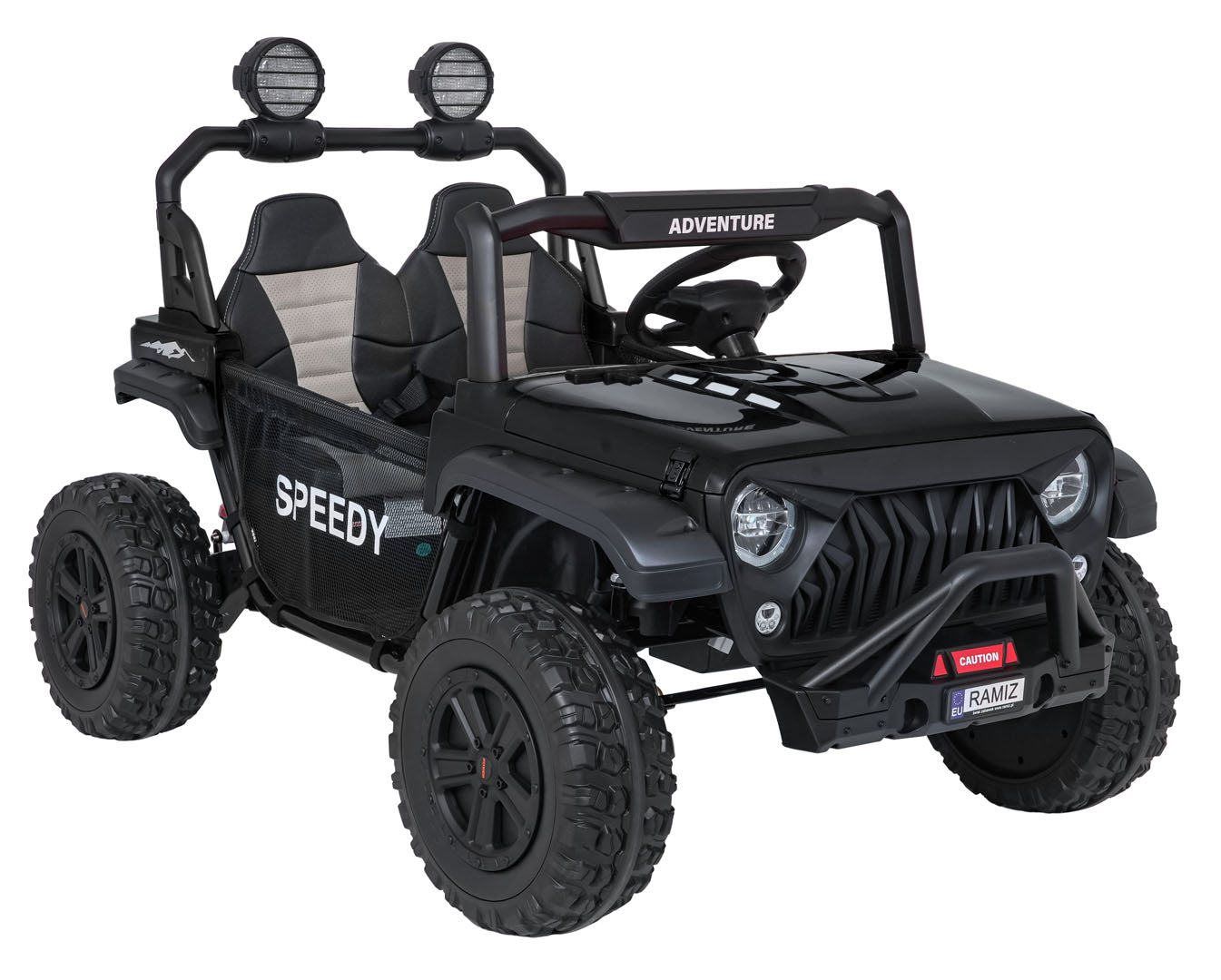 Buggy na akumulator PASSION 4x4 - dvosjed - crni