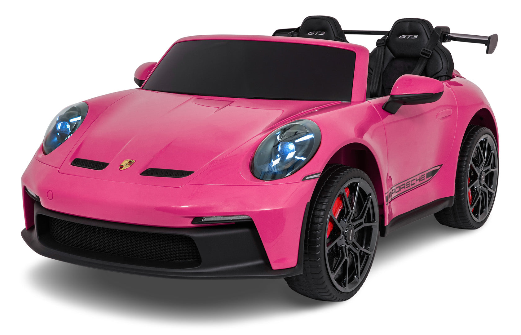 Licencirani auto na akumulator Porsche 911 GT3 4x4 STRONG - dvosjed - rozi
