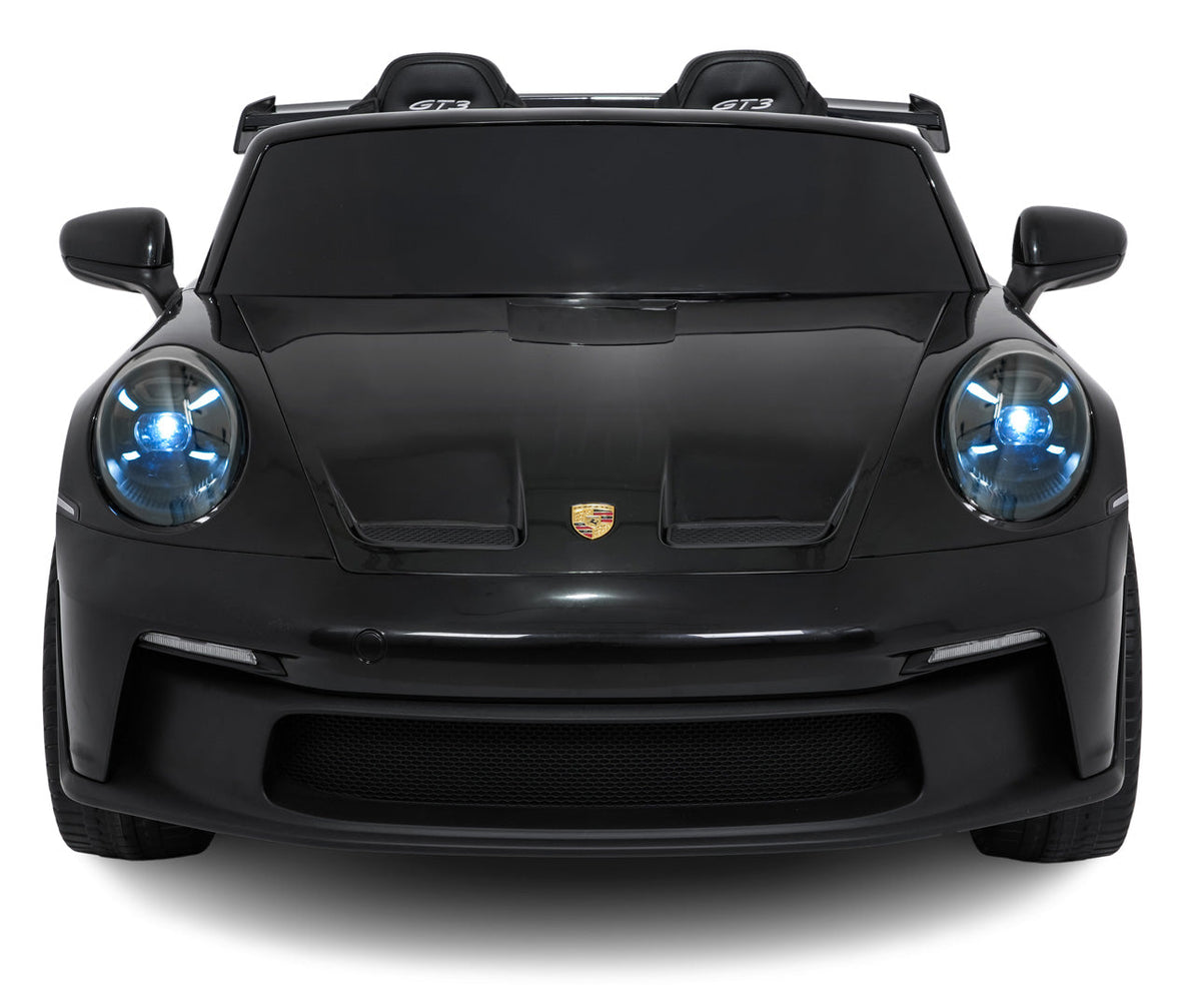Licencirani auto na akumulator Porsche 911 GT3 STRONG - dvosjed - Crni