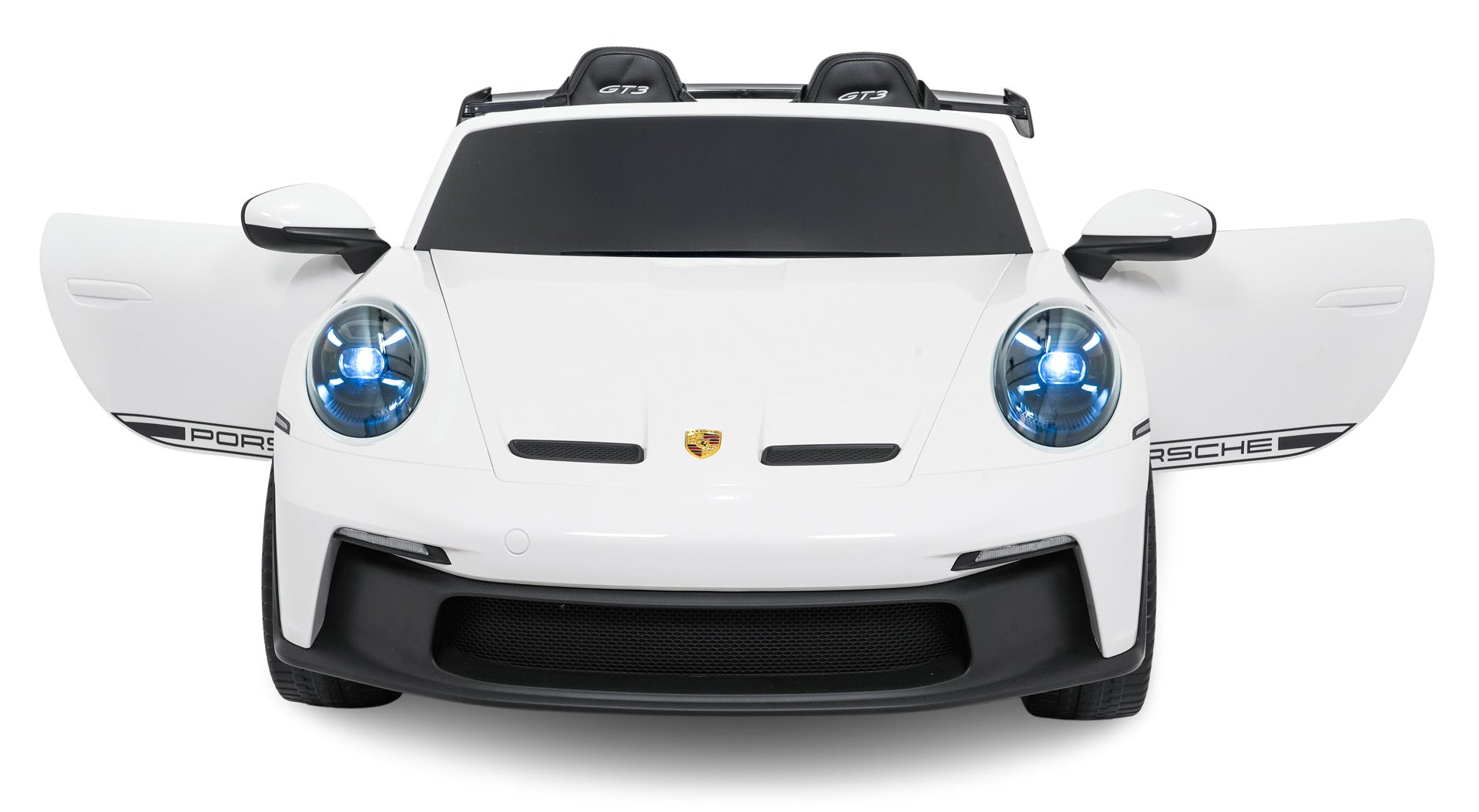 Licencirani auto na akumulator Porsche 911 GT3 4x4 STRONG MP4 - dvosjed - bijeli