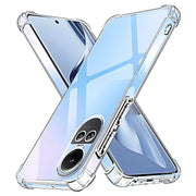 Silikonska futrola s ojačanim rubovima za Oppo Reno10/Reno10 Pro - Prozirna KP29946