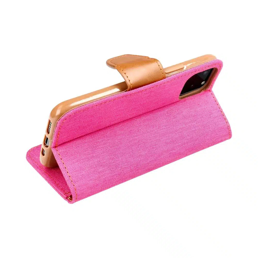 CANVAS Book case preklopna futrola za XIAOMI Redmi 12 4G / 12 5G pink
