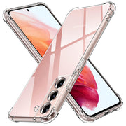 Techsuit Shockproof Clear Silicone prozirna maskica otporna na udarce za Samsung Galaxy S22 5G