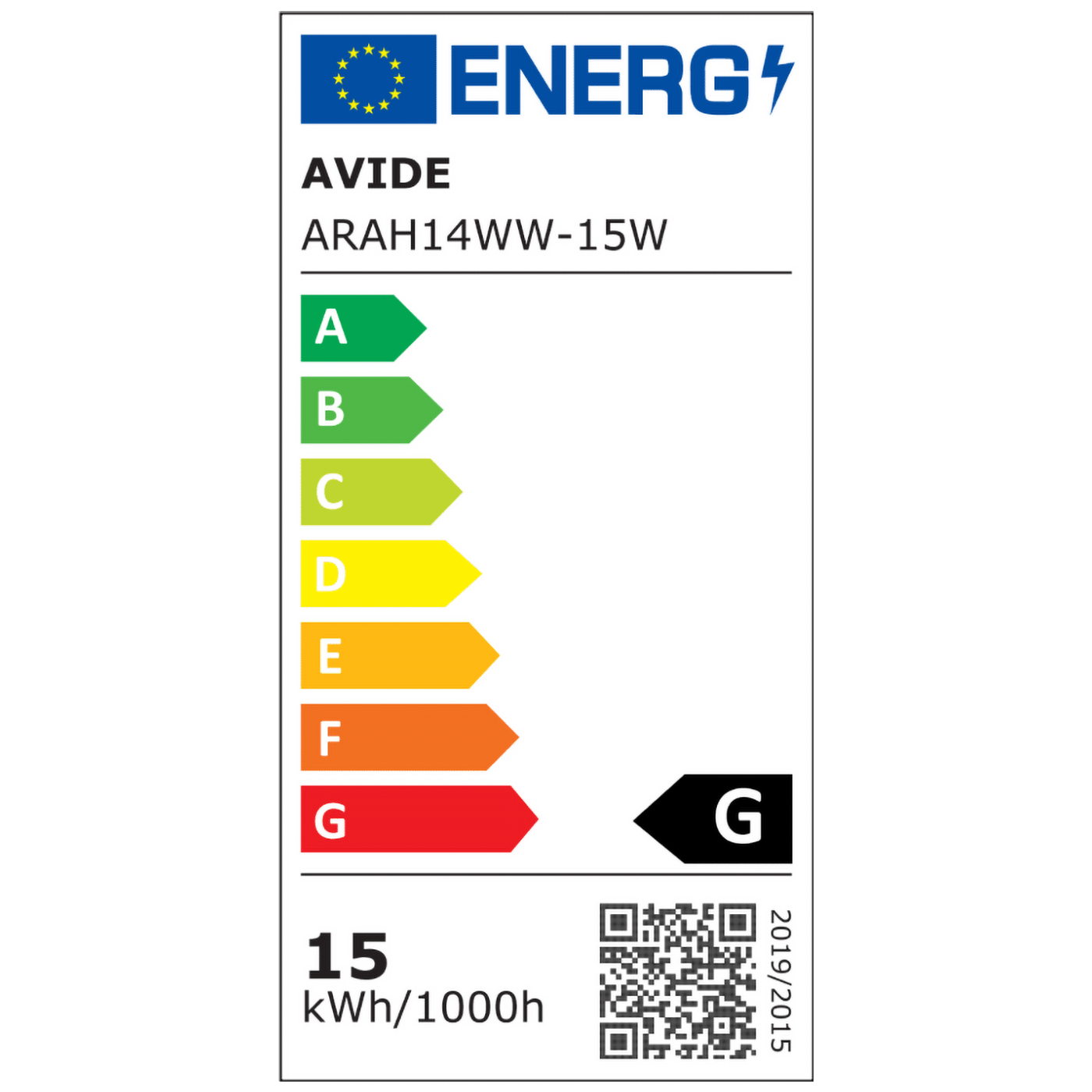 Avide Žarulja za pećnicu, 15W, E14, 3000K, 300 °C, IP20 - Oven 300 °C bulb 15W E14