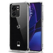 Silikonska futrola s ojačanim rubovima za Motorola Edge 40/Edge (2023) - Prozirna KP30009