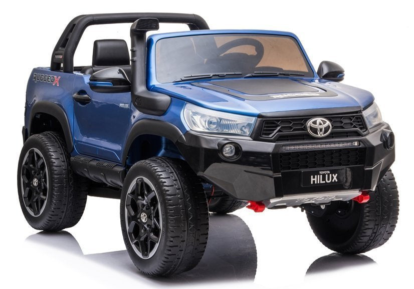Licencirani auto na akumulator Hilux - dvosjed - plavi/lakirani