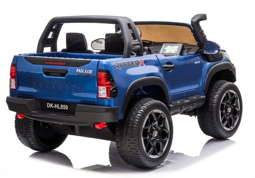 Licencirani auto na akumulator Hilux - dvosjed - plavi/lakirani