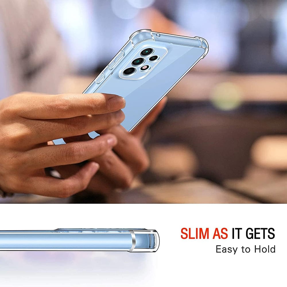Techsuit Shockproof Clear Silicone prozirna maskica otporna na udarce za Samsung Galaxy A33 5G