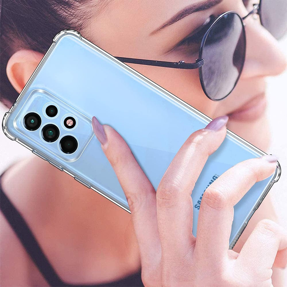 Techsuit Shockproof Clear Silicone prozirna maskica otporna na udarce za Samsung Galaxy A33 5G