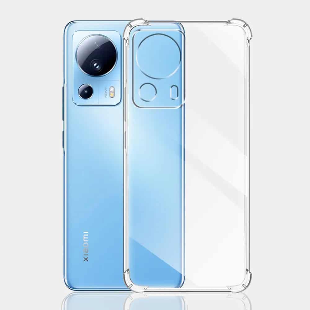 Techsuit Shockproof Clear Silicone prozirna maskica otporna na udarce za Xiaomi 13 Lite
