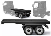 HL358 Mercedes Actros black vehicle semi-trailer
