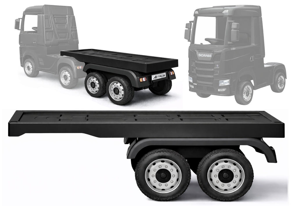 HL358 Mercedes Actros black vehicle semi-trailer