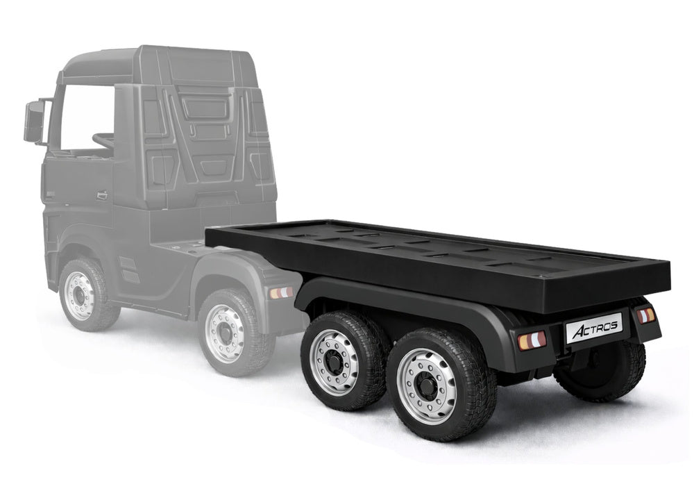 HL358 Mercedes Actros black vehicle semi-trailer