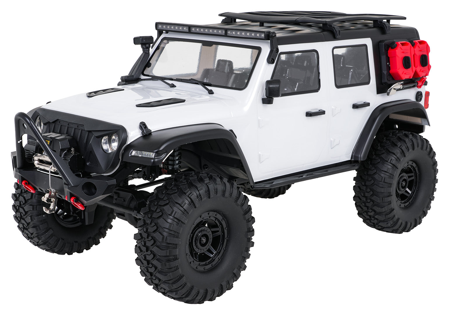 Auto na daljnisko upravljanje WILDERNESS RTR 1:10 - bijeli
