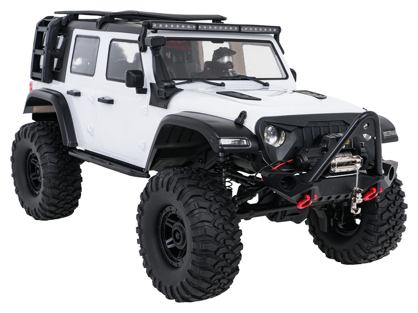 Auto na daljnisko upravljanje WILDERNESS RTR 1:10 - bijeli