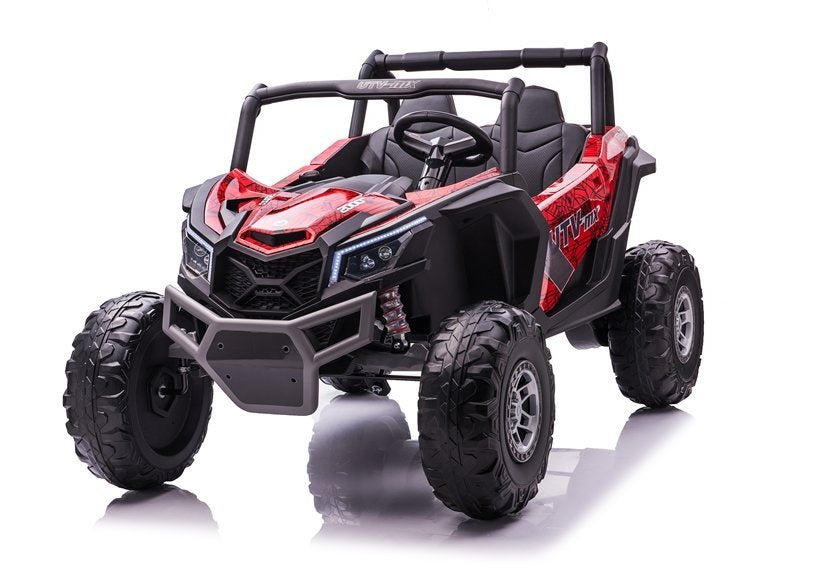Buggy na akumulator UTV-MX613 Spyder– 4×4 – dvosjed – crveni/lakirani