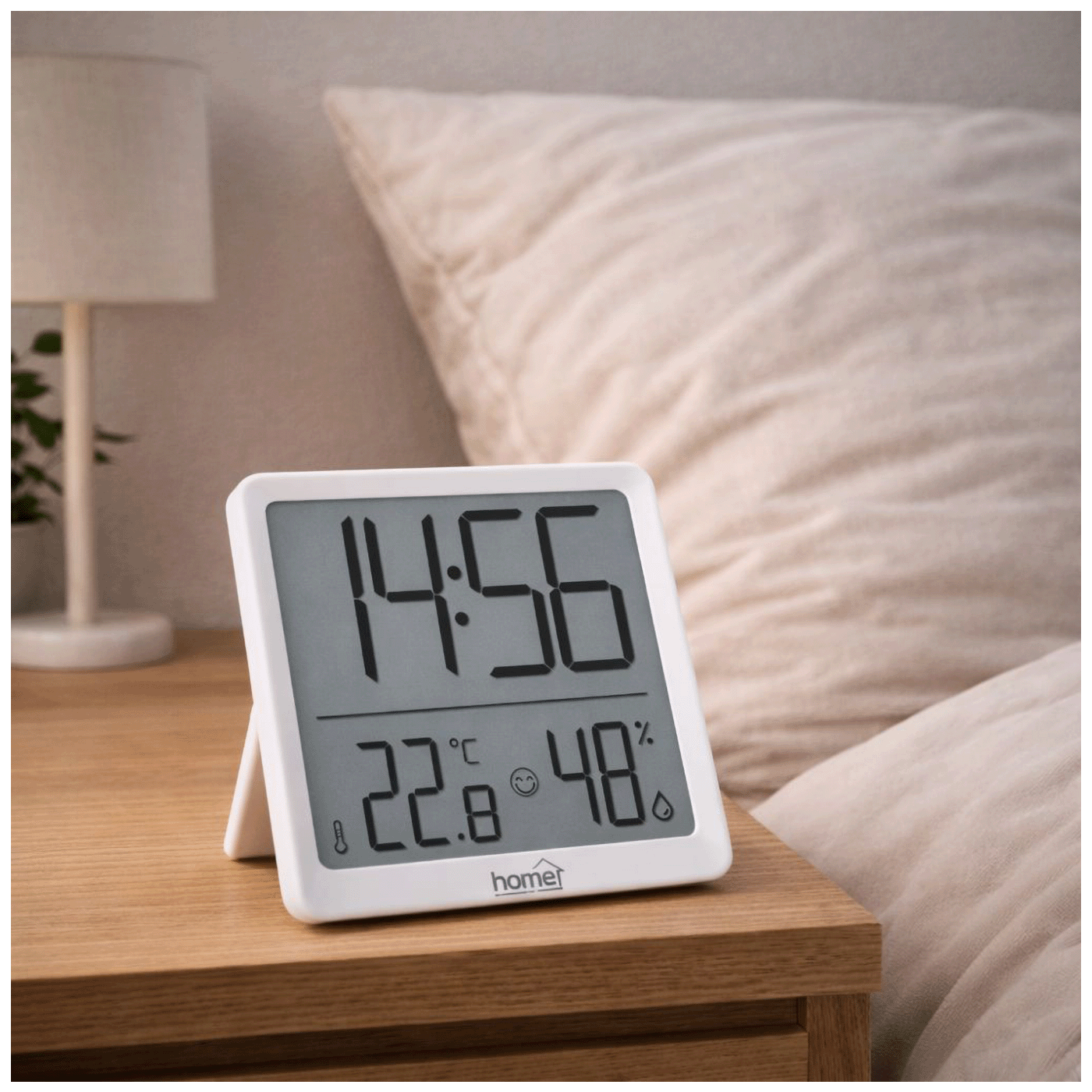 home Sat sa alarmom i mjeračem temperature i vlažnosti - HC17