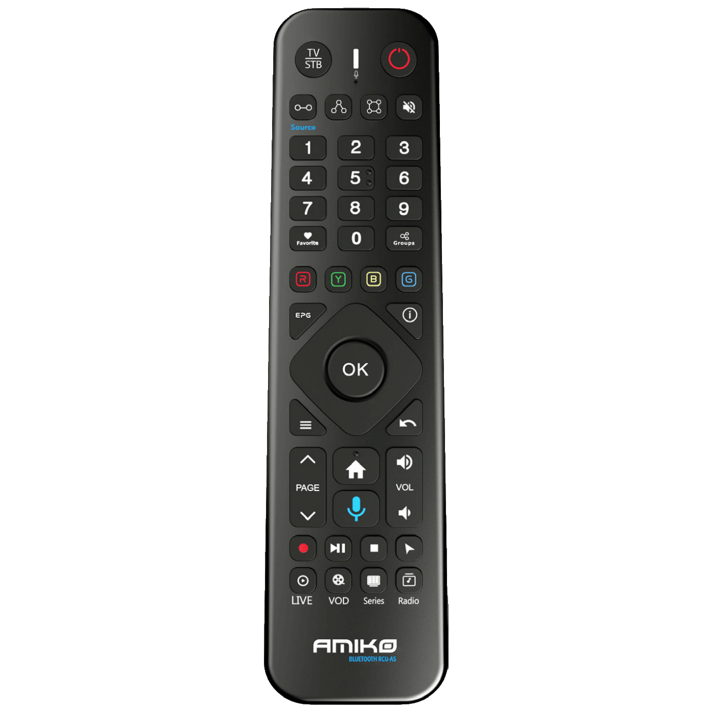 Amiko Prijemnik IPTV, Android OS, 4/64GB, 4K, WiFi Dual Band, BT - A14 GOLD