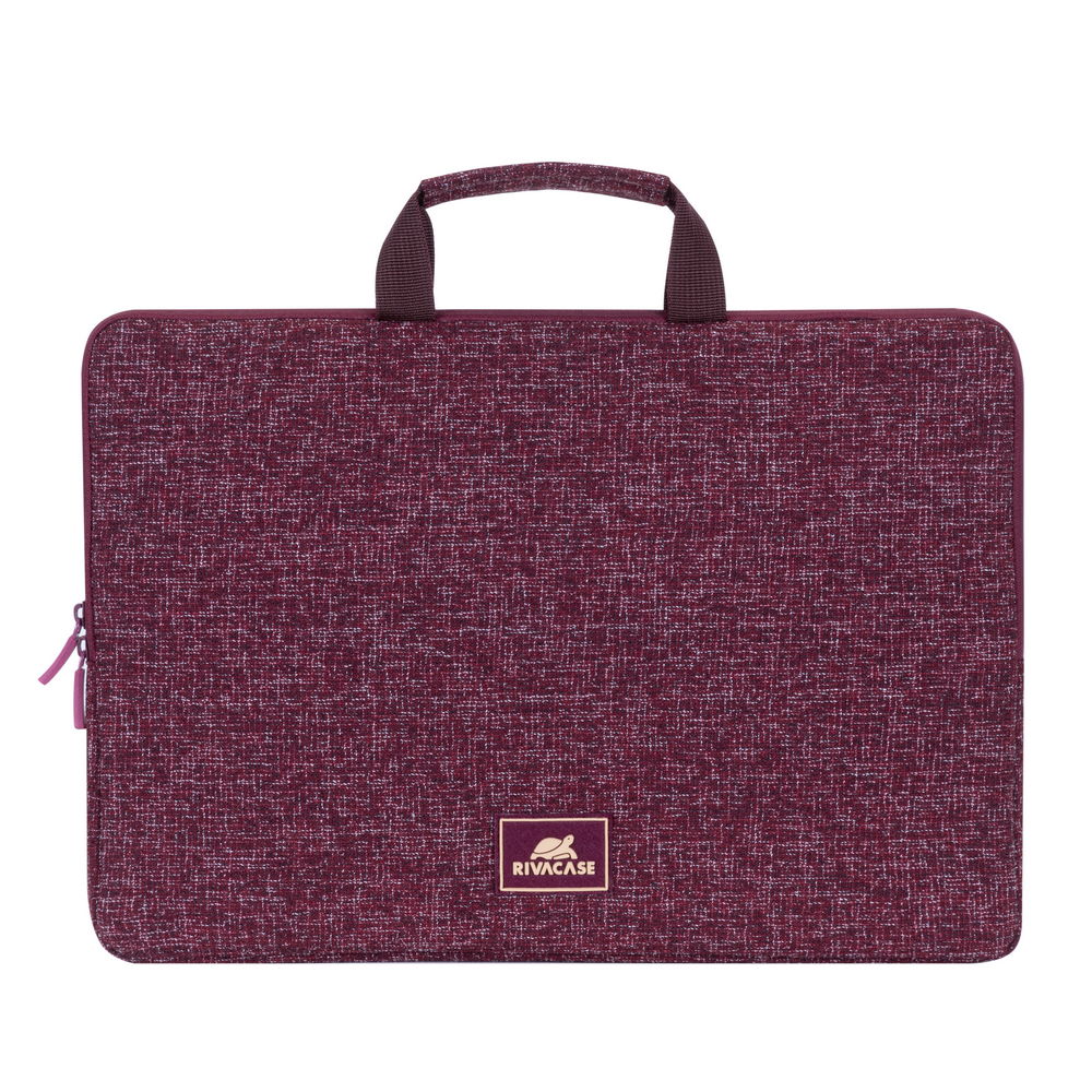Torba RivaCase 13.3" Anvik 7913 Burgundy Red laptop sleeve with handles