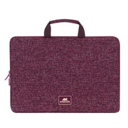 Torba RivaCase 13.3" Anvik 7913 Burgundy Red laptop sleeve with handles