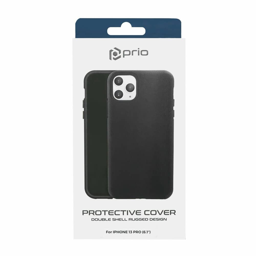 Prio Zaštitna maska za iPhone 13 Pro (6.1″) crna