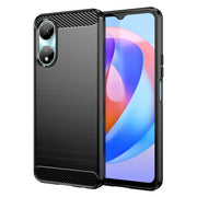 Techsuit Carbon Silicone maska za Honor X7b – crna