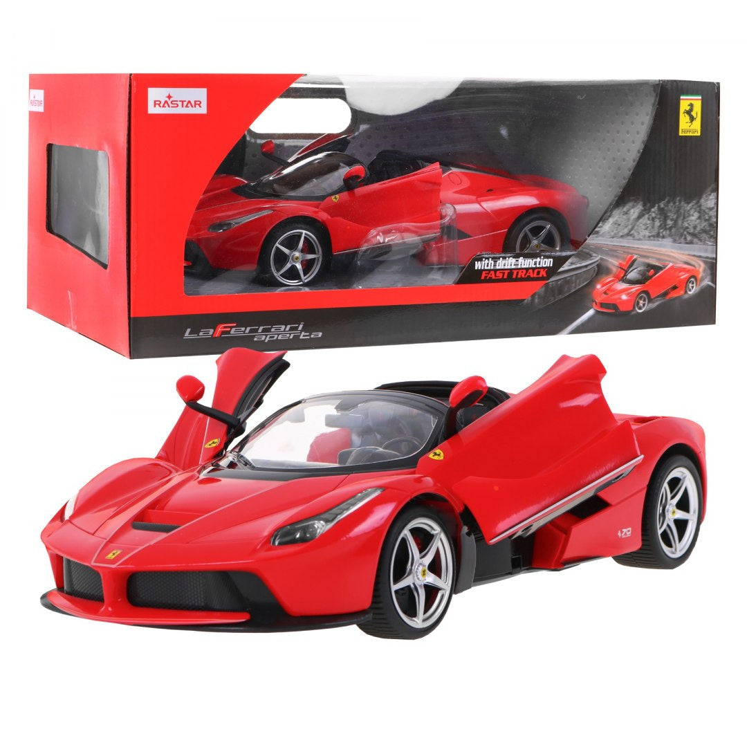 Licencirani auto na daljinsko upravljanje Ferrari LaFerrari Aperta 1:14 RASTAR - crveni