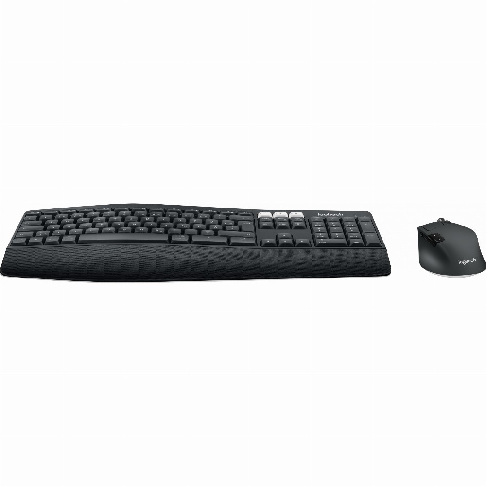Logitech MK850 Performance tipkovnica Miš priložen RF bežični + Bluetooth QWERTZ Njemački Crno