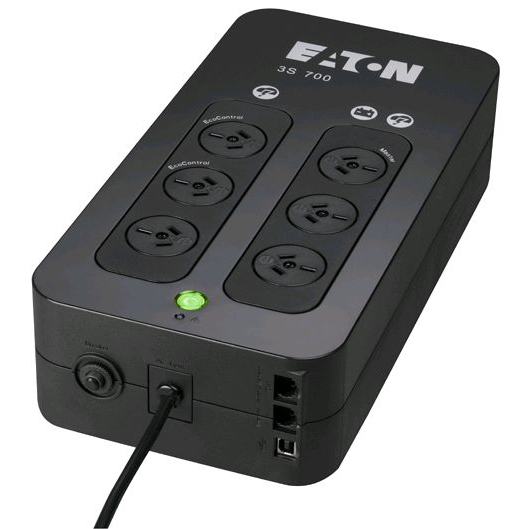 Eaton 3S 700 DIN neprekidan tok energije (UPS) 0,7 kVA 420 W 6 utičnice naizmjenične struje