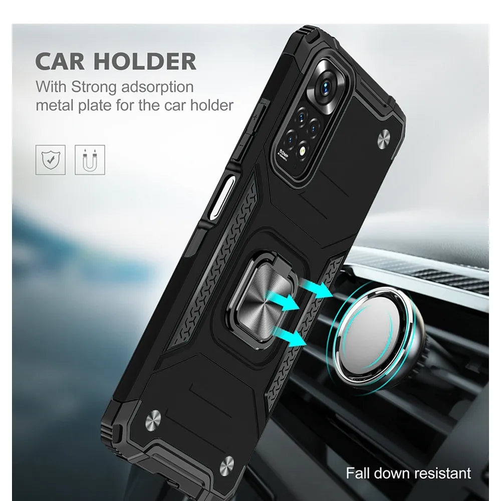 NITRO maska za XIAOMI Redmi 10C crna