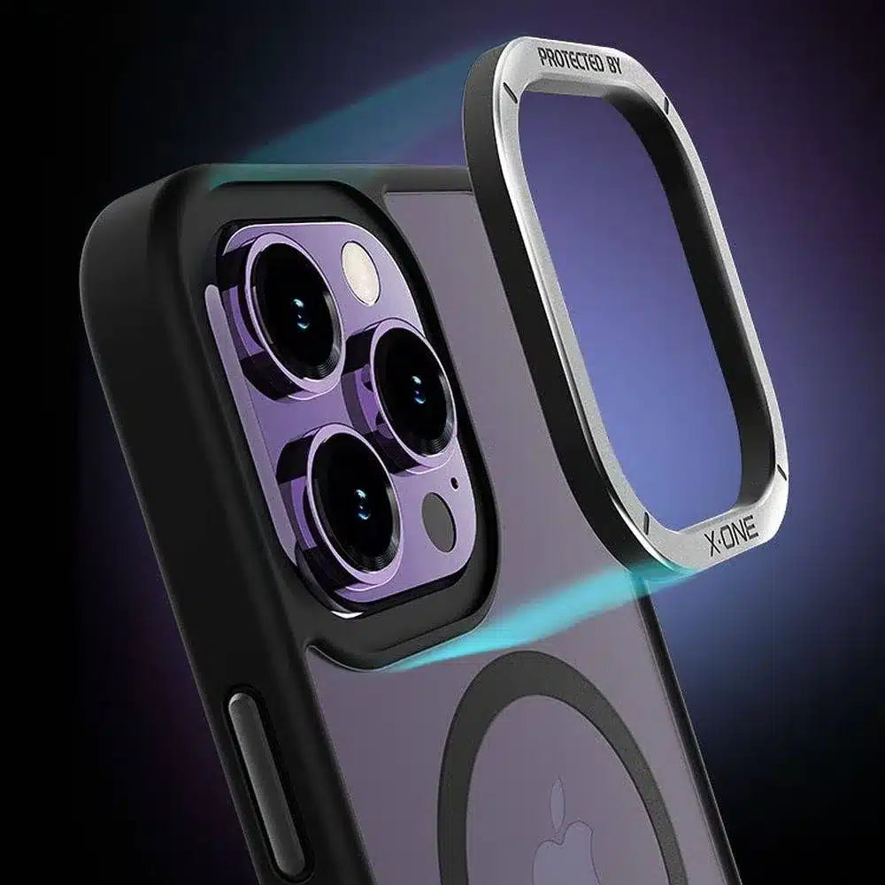 X-ONE Dropguard Magnetic Case Air (MagSafe kompatibilan) – za Apple iPhone 15 Pro crna