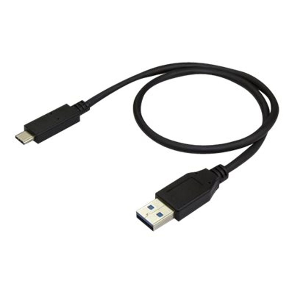 StarTech.com USB31AC50CM USB kabel 0,5 m USB 3.2 Gen 2 (3.1 Gen 2) USB A USB C Crno