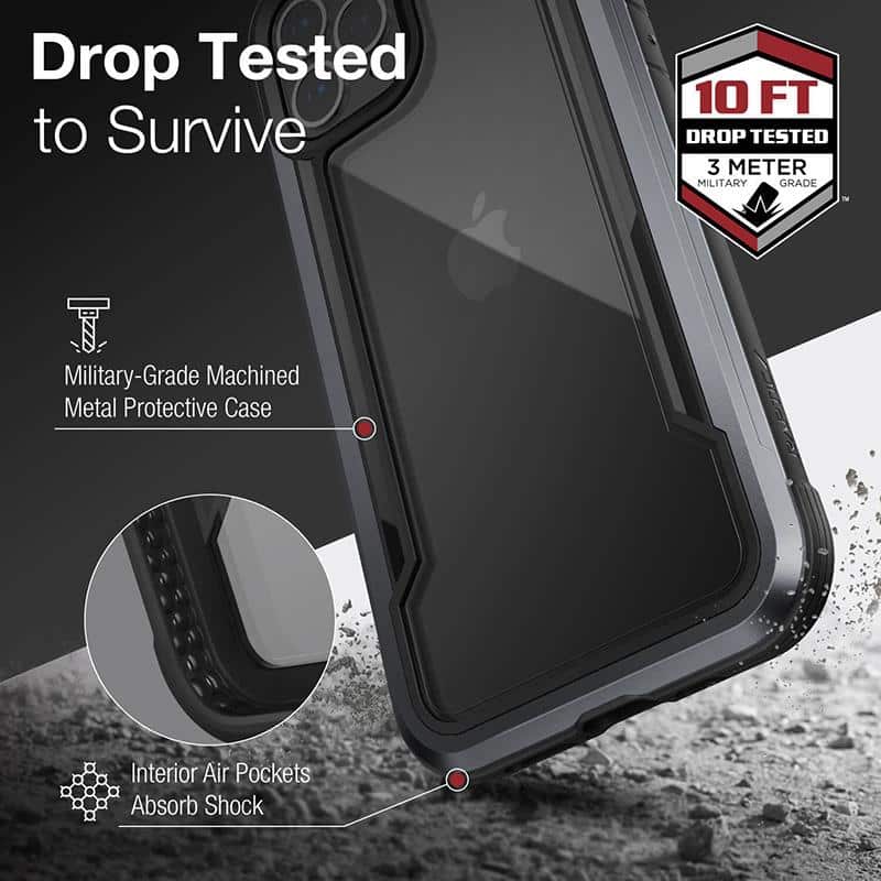 RAPTIC SHIELD aluminijska futrola za iPhone 12 / iPhone 12 Pro ( Drop test 3 m )