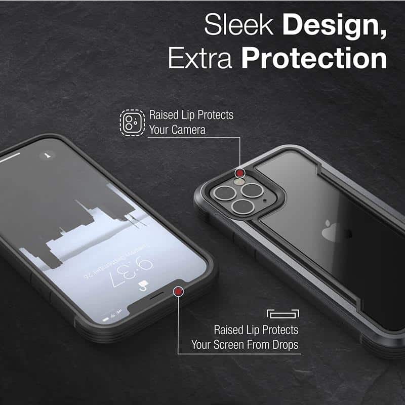 RAPTIC SHIELD aluminijska futrola za iPhone 12 / iPhone 12 Pro ( Drop test 3 m )