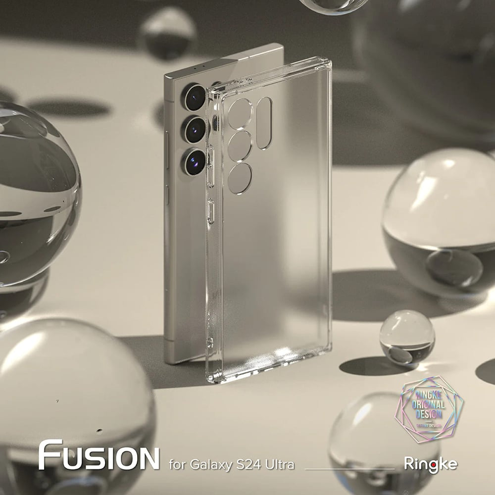 Ringke Fusion maska za Samsung Galaxy S24 Ultra – mat prozirna
