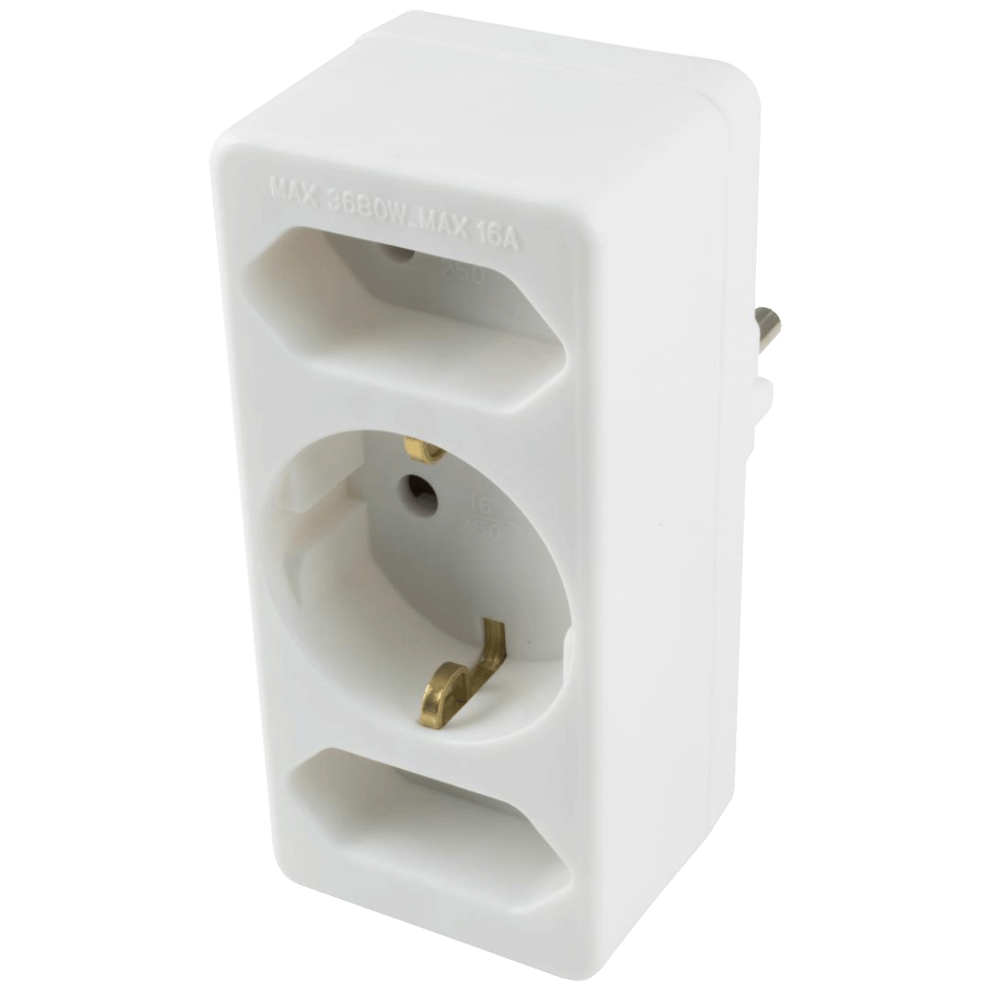 home Strujni razdjeljnik, 2 x EURO + 1 x Shuko utičnica - NV 13/WH