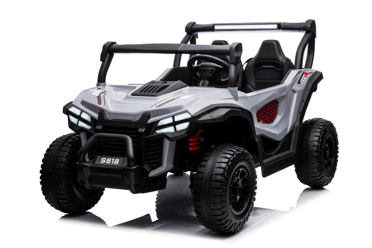 Buggy na akumulator Gravity 4x4 - dvosjed - sivi
