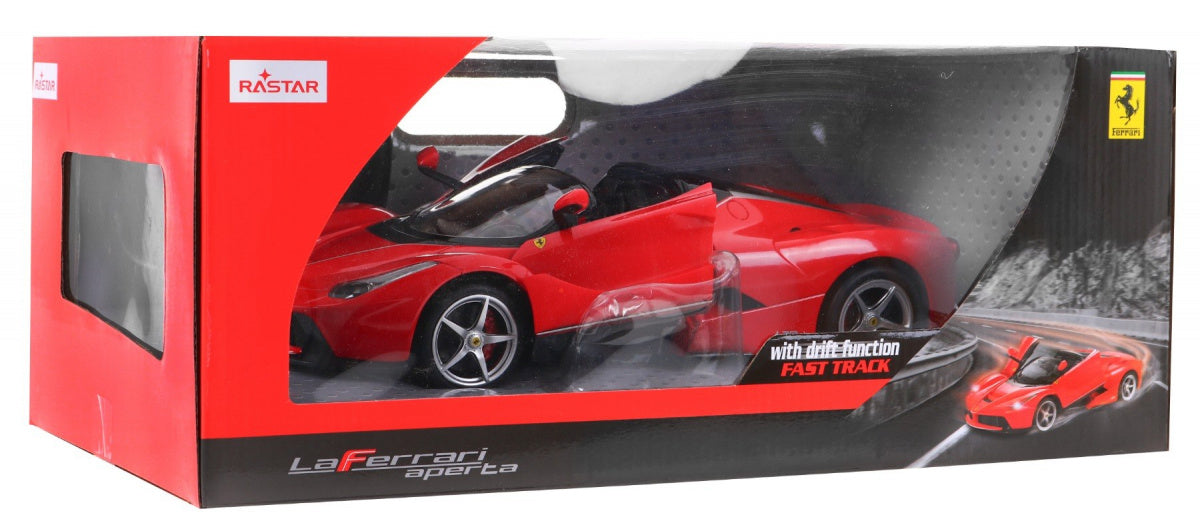 Licencirani auto na daljinsko upravljanje Ferrari LaFerrari Aperta 1:14 RASTAR - crveni