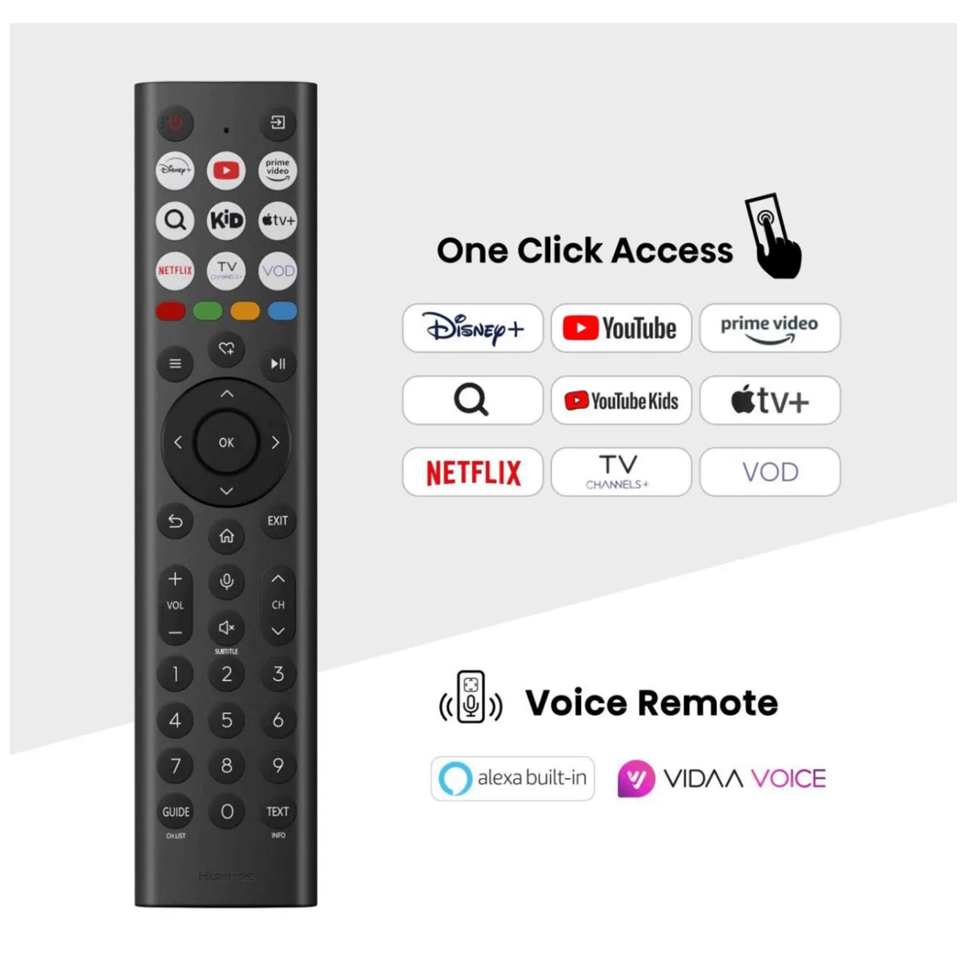 Hisense Televizor Smart LED A6Q UHD 4K 43"" - 43A69Q